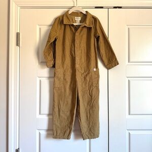Little Planet Organic Corduroy One-Piece Coverall - Tan